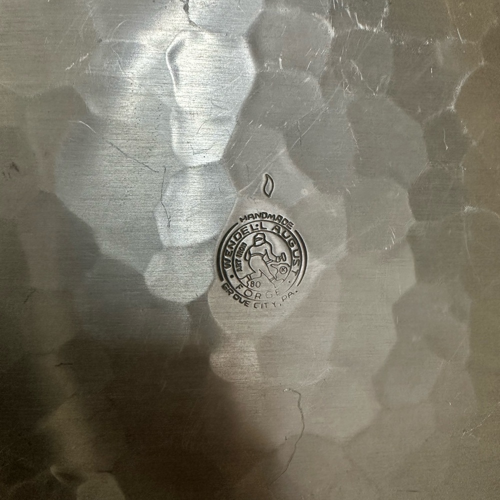 Silver Decorative Plate with Eagle Design - Picture 4 of 6